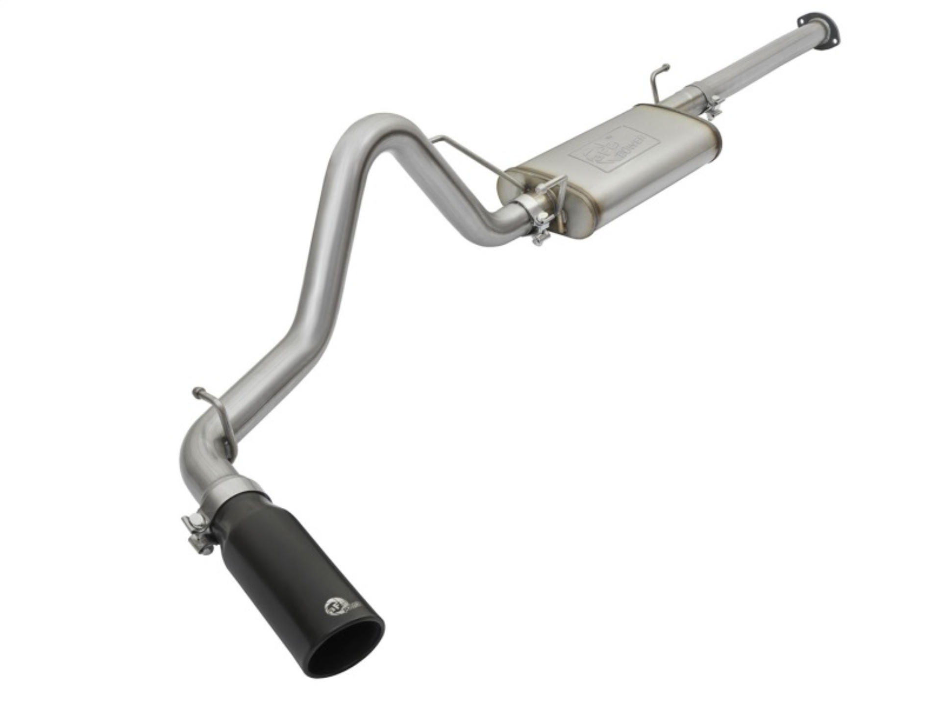 Picture of aFe MACHForce XP Cat Back SS Exhausts Black Tips 05-12 Toyota Tacoma L4-2.7L