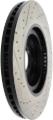 Picture of Sport Drilled & Slotted Brake Rotor; Front Left