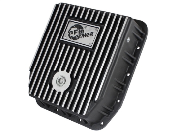 Picture of aFe Transmission Pan (Black); Ford Trucks 94-08 AODE