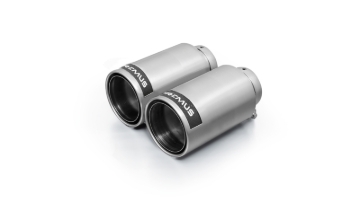 Picture of Remus Stainless Steel 98mm Polished w/Carbon Insert Tail Pipe Set (Pair)
