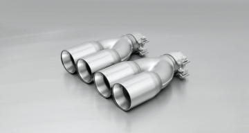 Picture of Remus 2006 Peugeot 207 3 & 5 Door 1.4L Hdi/1.6L Hdi 76mm Straight Cut Chromed Tail Pipe Set (Pair)