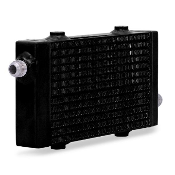 Picture of Mishimoto Universal Small Bar and Plate Cross Flow Black Oil Cooler