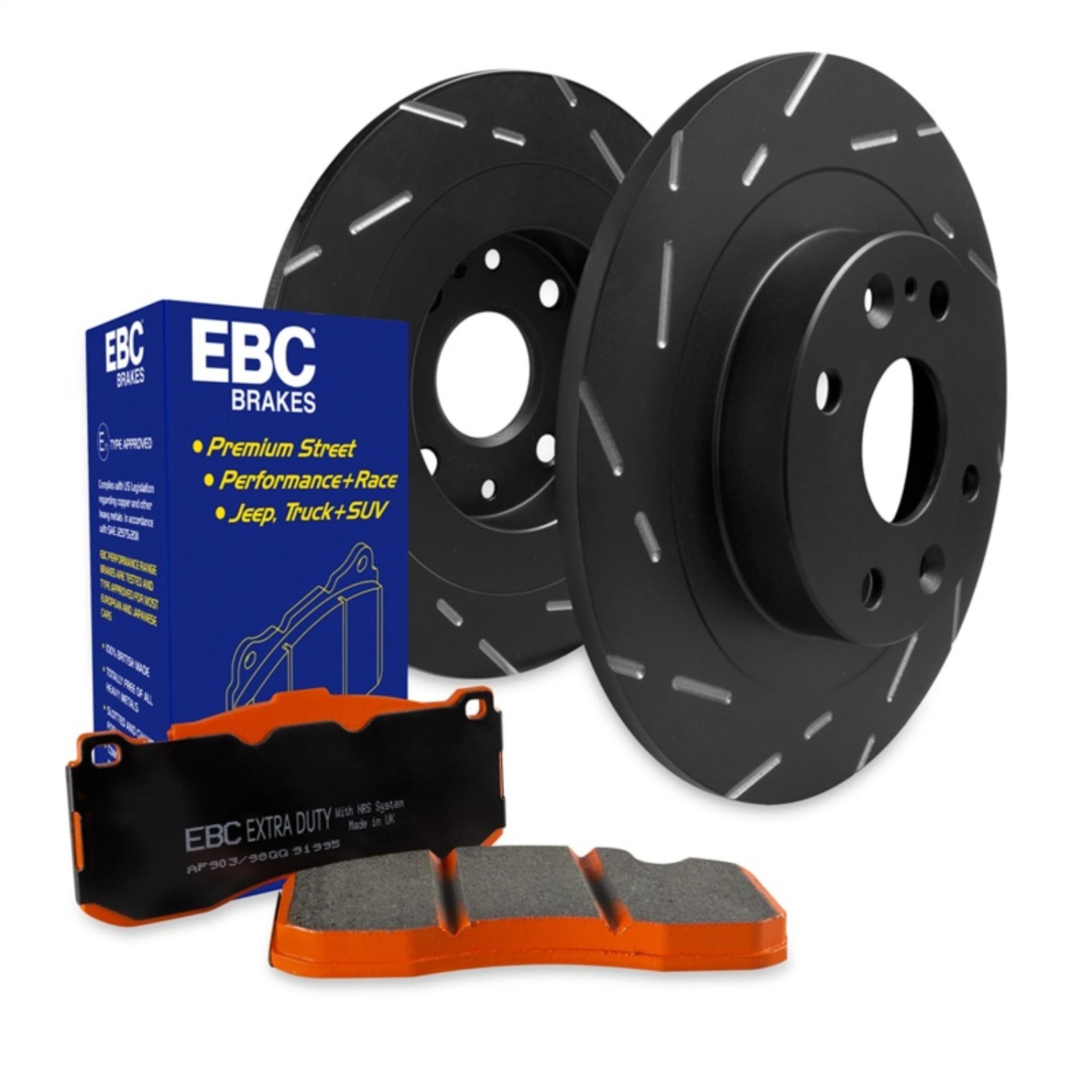 Picture of EBC S15 Orangestuff Pads and USR Rotors