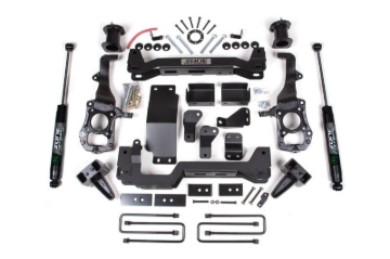 Picture of Zone Offroad 021 Ford F150 4in Front 2in Rear Suspension Lift System - Nitro Shocks