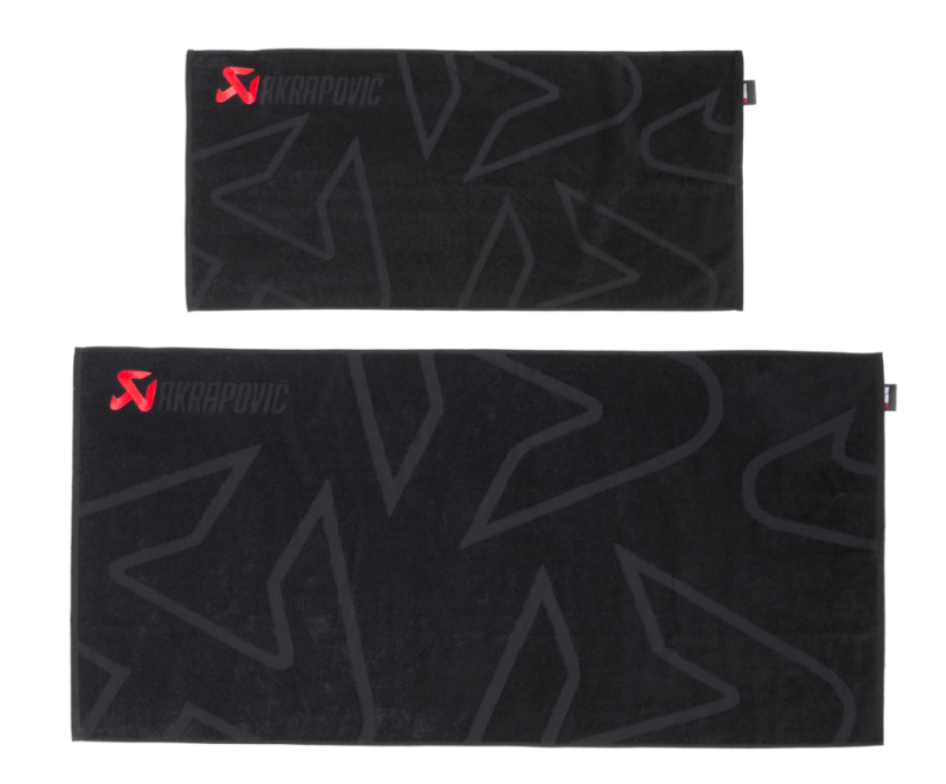 Picture of Akrapovic Towel Set - Black w/ Red Logo