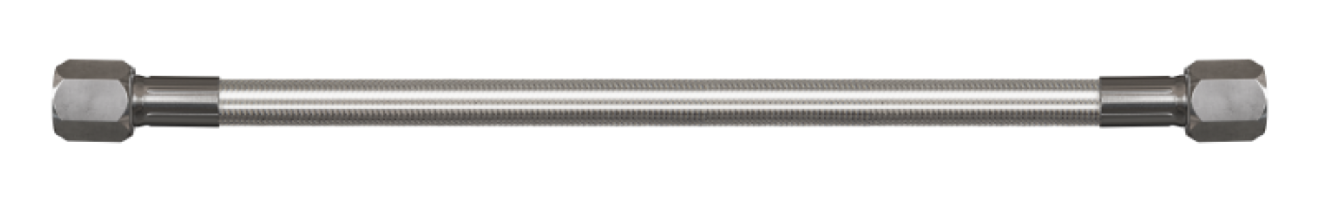 Picture of Goodridge 9in Universal Oil Line Assembly w/Clear Fittings