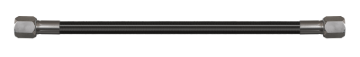 Picture of Goodridge 24in Universal Oil Line Assembly w/Black Fittings