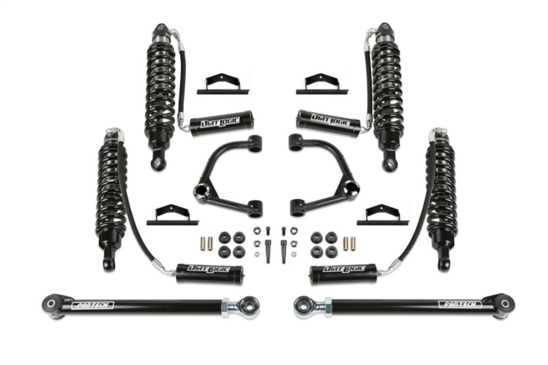 Picture of Fabtech 2021 Ford Bronco 3in UCA Kit w/Uniballs & Dlss Resi Shocks
