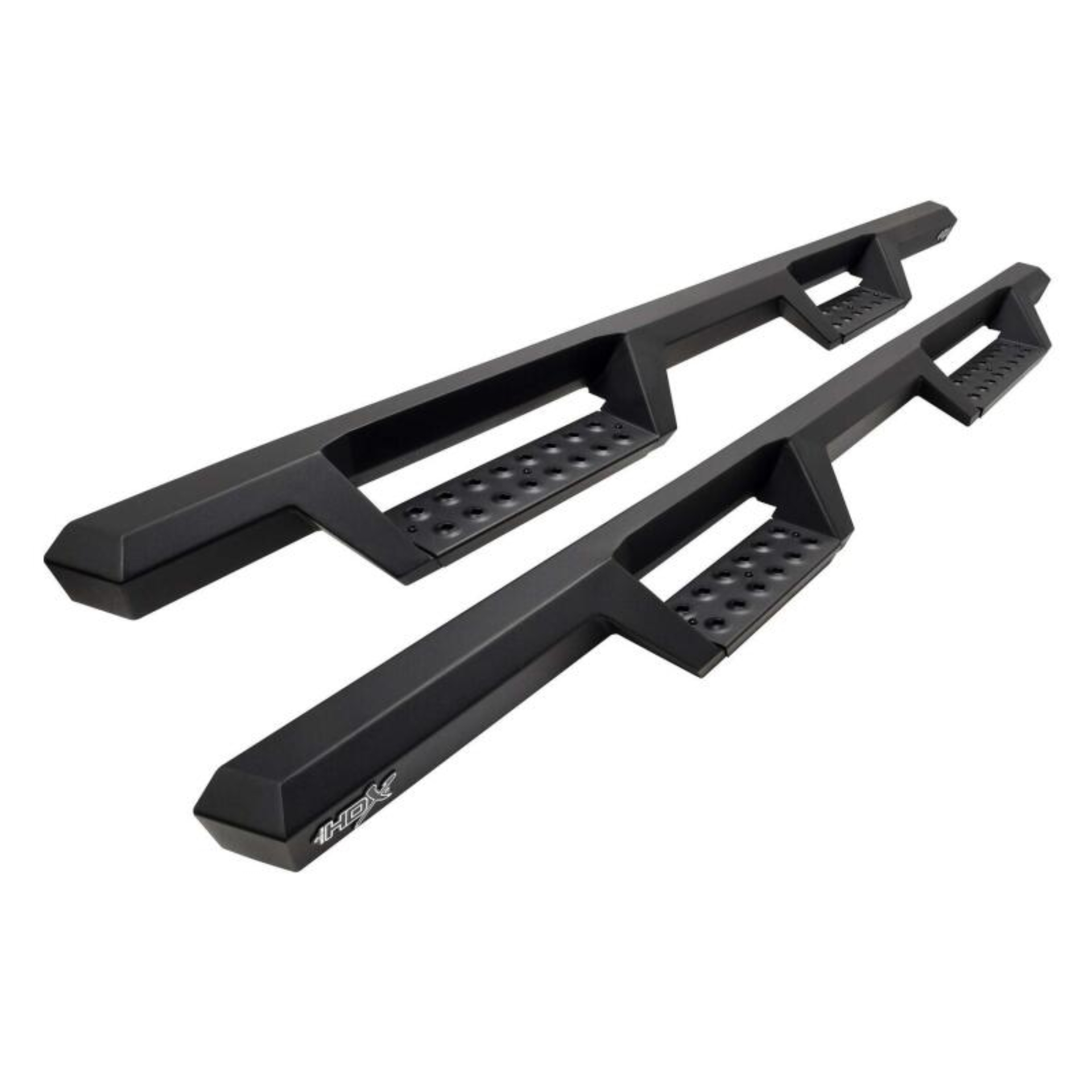 Picture of Westin 2024+ Tacoma Double Cab HDX Drop Nerf Step Bars - Textured Black