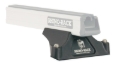 Picture of Rhino-Rack 14-21 Ford Transit 2 Door Wagon Heavy Duty RLTP 3 Bar Roof Rack - Black