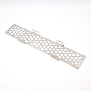 Picture of Putco 23-24 Ford F250/F350 Super Duty Punch Design Bumper Grille Inserts - Polished SS