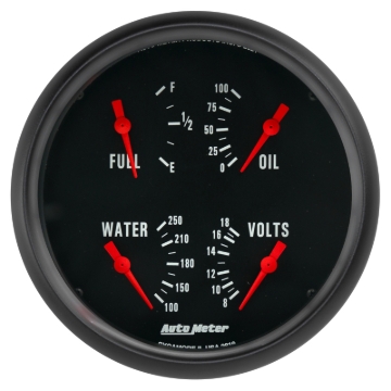 Picture of Autometer Z-Series Quad 5in. - 0 OhmE-90 OhmF
