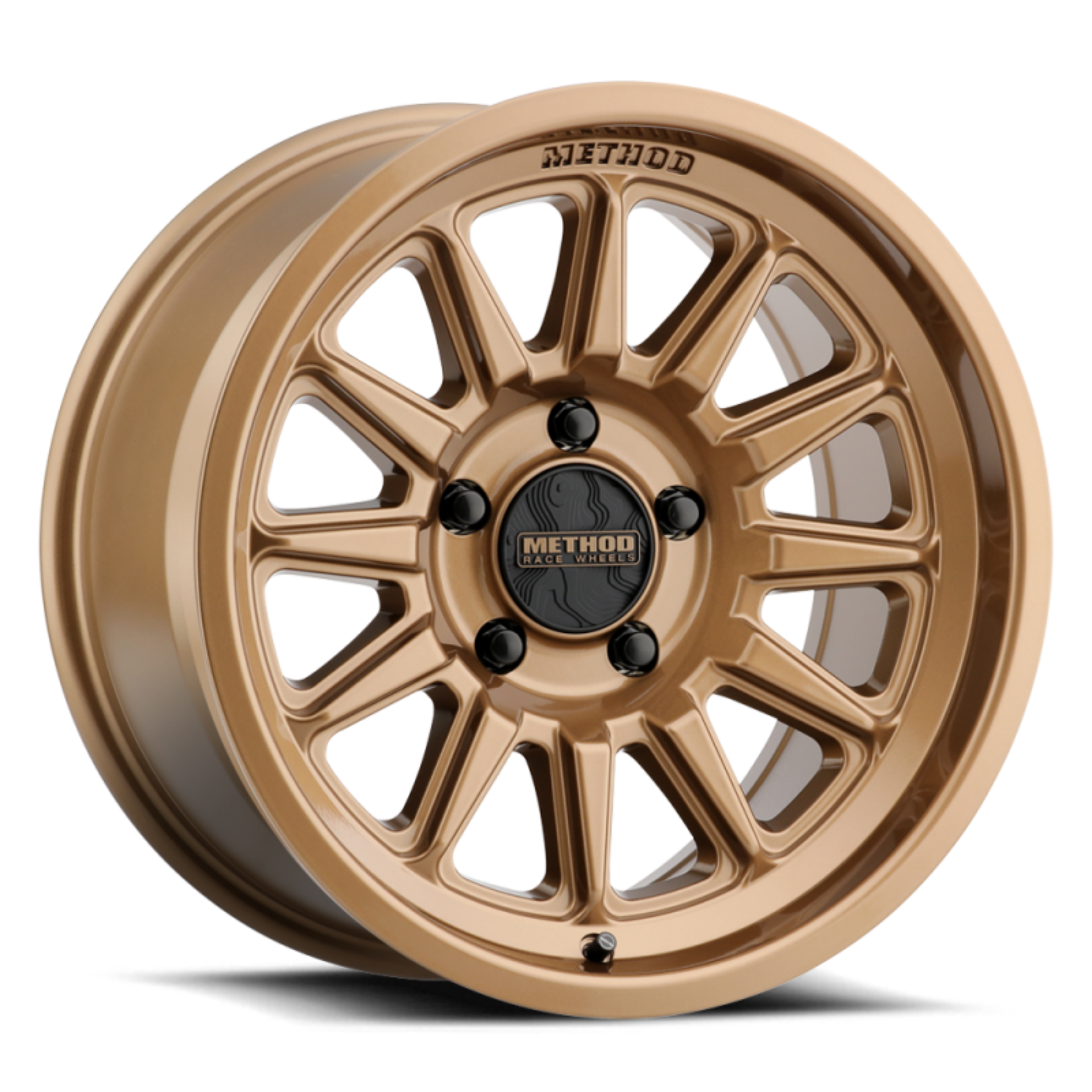Picture of Method MR323 17x9 5X114.3 BP -38 Offset 3.47in BS 83mm Bore Gloss Bronze Wheel