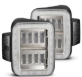 Picture of AlphaRex 19-24 Jeep Gladiator JT Nova-Series Prismatic LED Tail Lights - Chrome