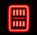 Picture of AlphaRex 19-24 Jeep Gladiator JT Nova-Series Prismatic LED Tail Lights - Alpha-Black