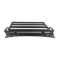 Picture of ARB 16-22 Toyota Tacoma 49in x 51in 
BASE Rack Kit with Front 1/4 Guard Rail &  Deflector