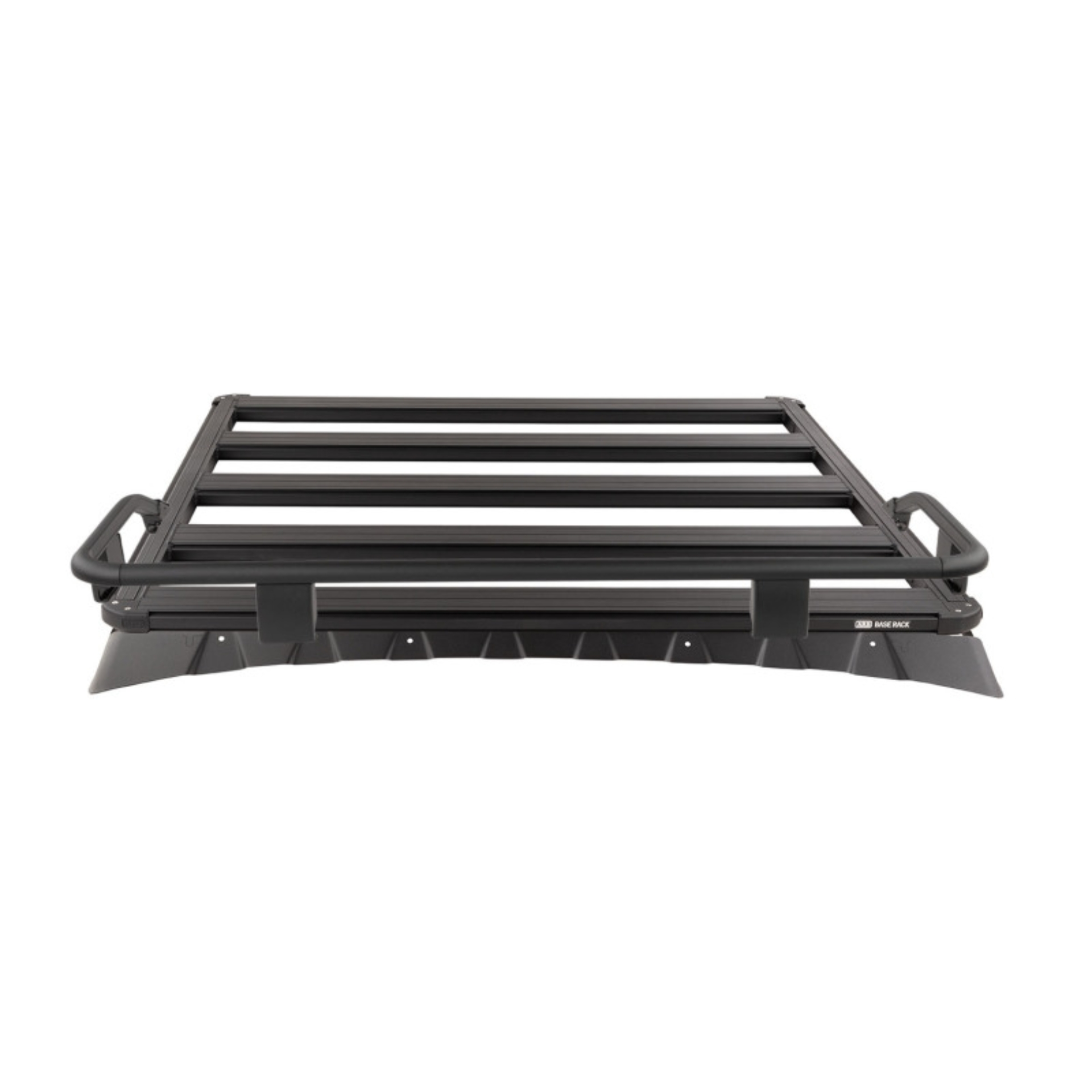 Picture of ARB 16-22 Toyota Tacoma 49in x 51in 
BASE Rack Kit with Front 1/4 Guard Rail &  Deflector