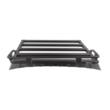 Picture of ARB 16-22 Toyota Tacoma 49in x 51in 
BASE Rack Kit with Front 1/4 Guard Rail &  Deflector