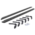 Picture of Go Rhino 99-16 Ford F-250 / F-350 Crew Cab 4DR RB10 Slim Running Boards Kit (w/Brackets) - Tex. Blk