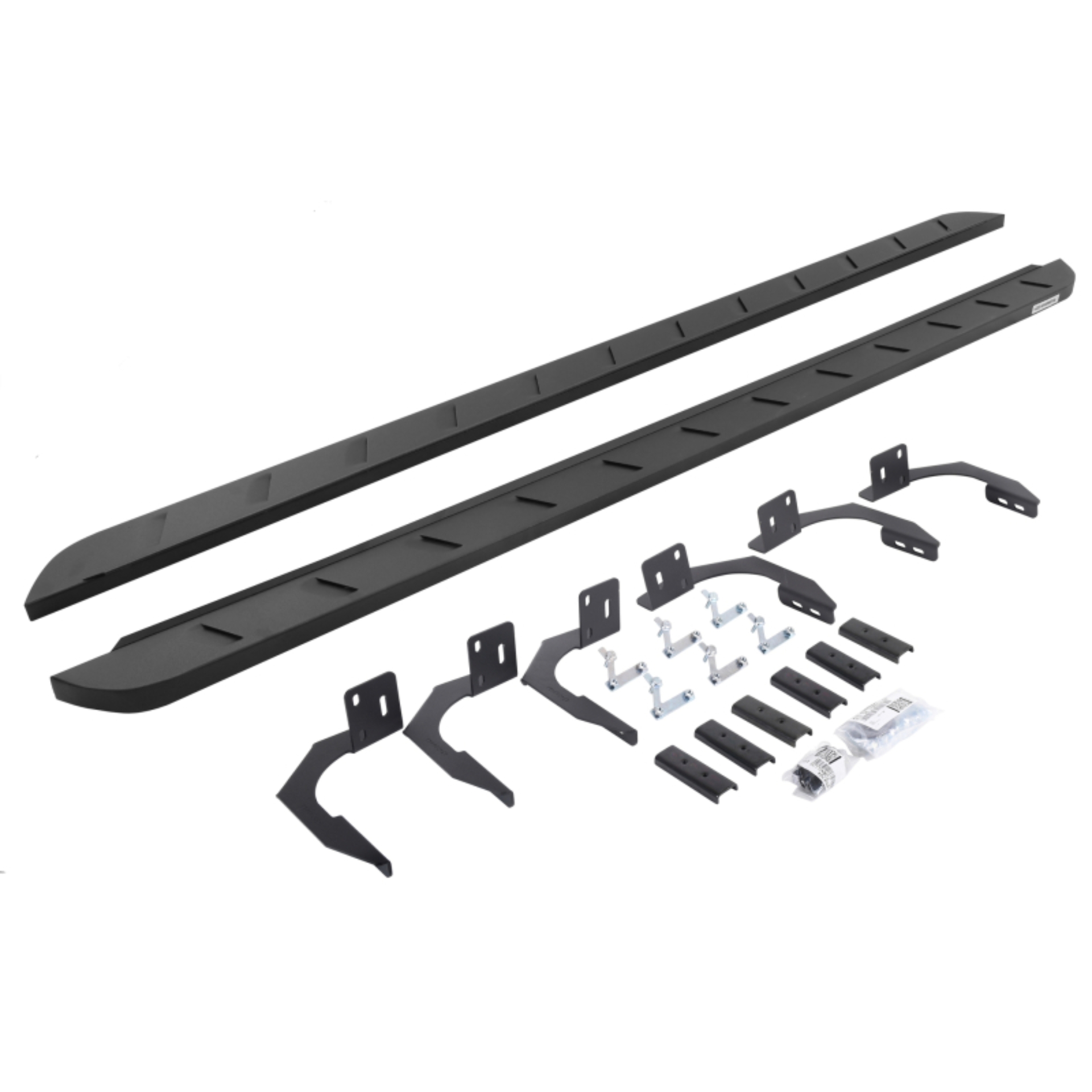 Picture of Go Rhino 10-22 Ram 2500/3500HD Crew Cab 4DR RB10 Slim Running Boards Kit (Incl. Brackets) - Tex. Blk