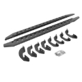 Picture of Go Rhino 07-21 Toyota Tundra Crew Max 4DR RB20 Slim Running Boards Kit (w/Brackets) - Bedliner Coat