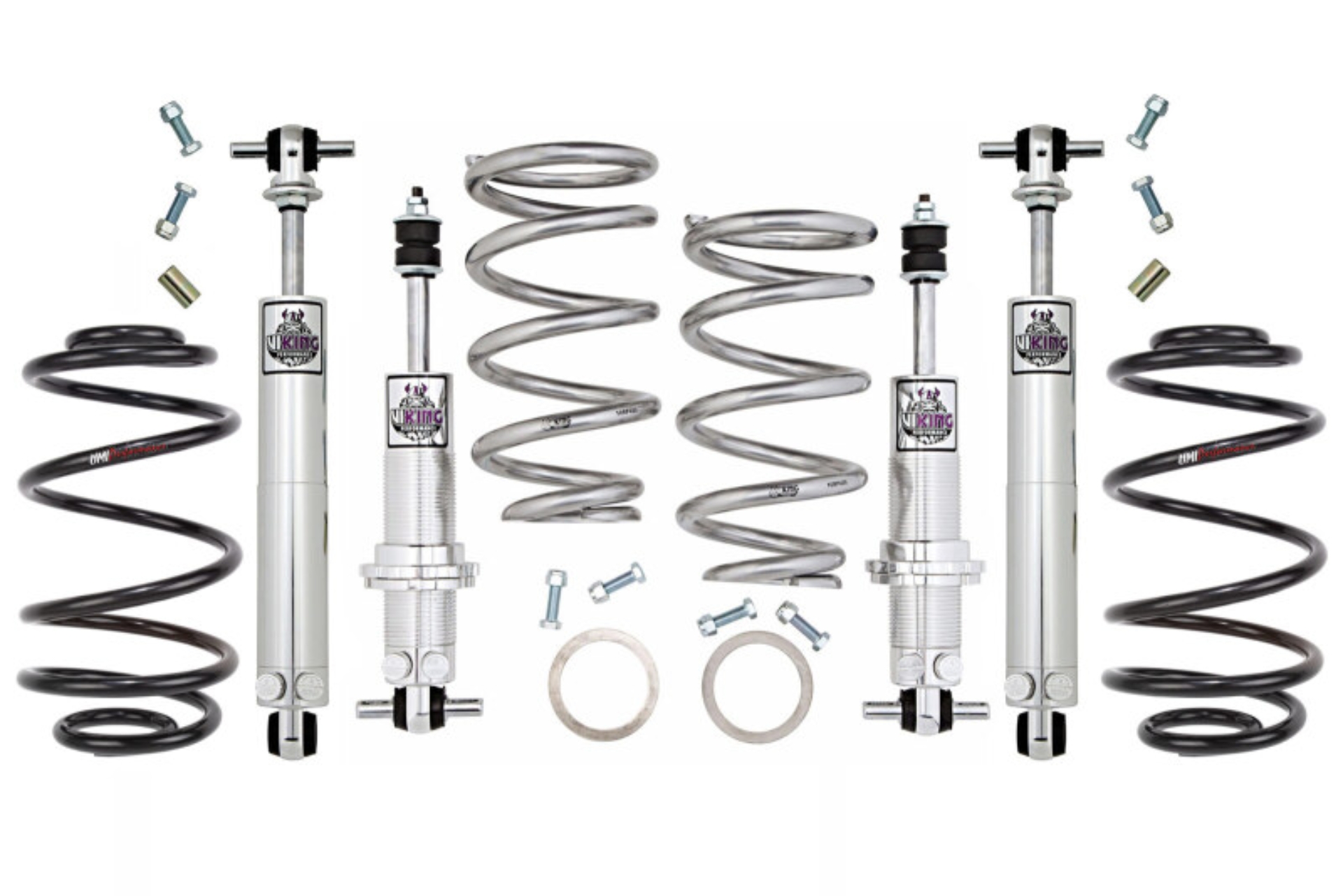 Picture of UMI Performance 64-66 GM A-Body Spring/Shock Lowering Kit 1in Rear 550lb