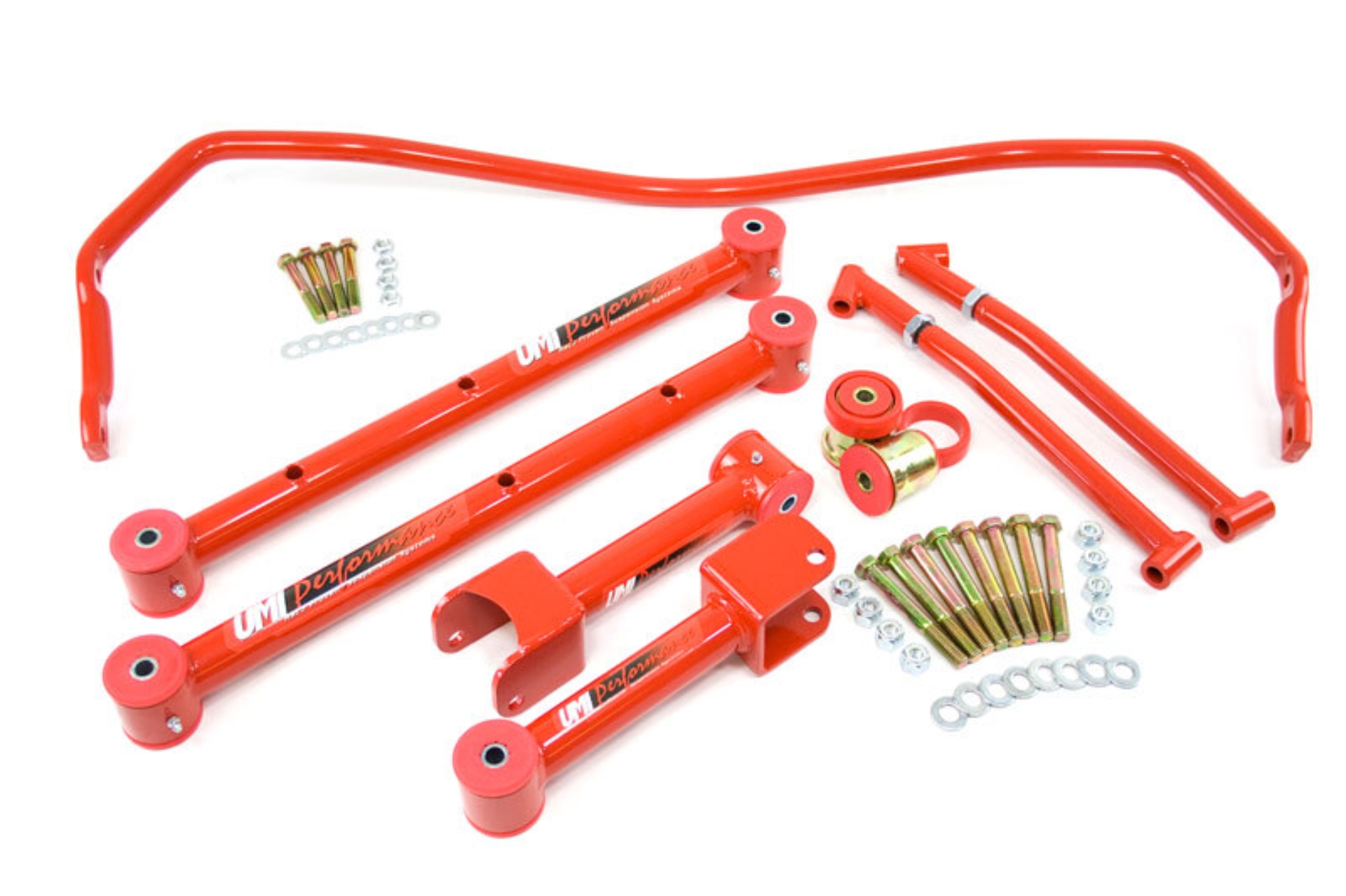Picture of UMI Performance 68-72 GM A-Body Rear Suspension Kit - Red