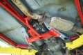 Picture of UMI Performance 82-92 GM F-Body Tunnel Mount Trq. Arm T5/ TH350 Loop - Red