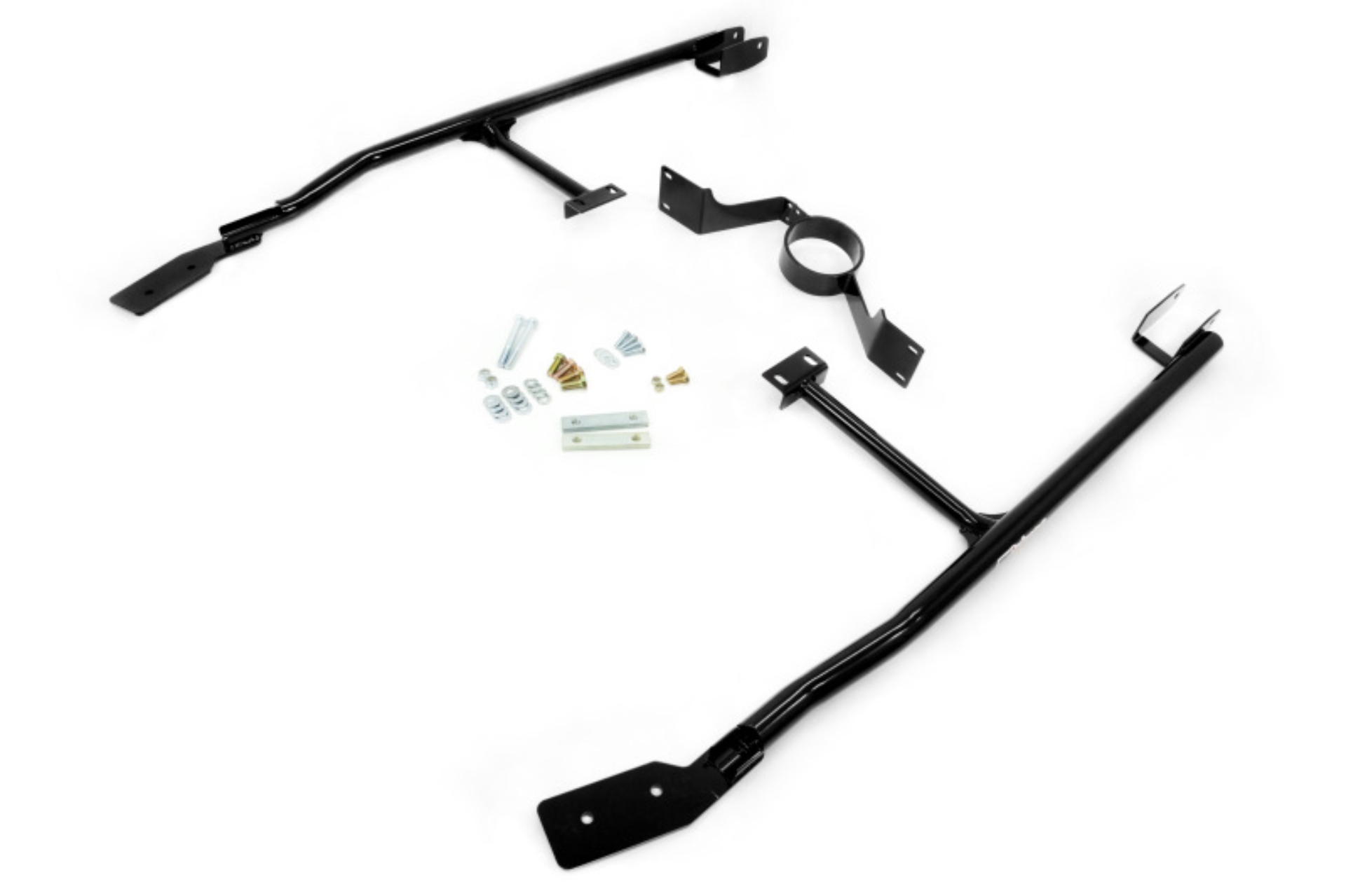 Picture of UMI Performance 93-02 GM F-Body subframe connector and driveshaft loop Kit - Black