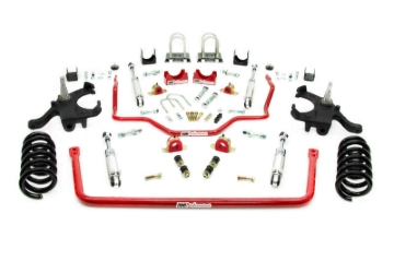 Picture of UMI Performance 73-87 GM C10 Handling and Lowering Kit Stage 2.5 4.5in F/6in R Viking Shocks - Red