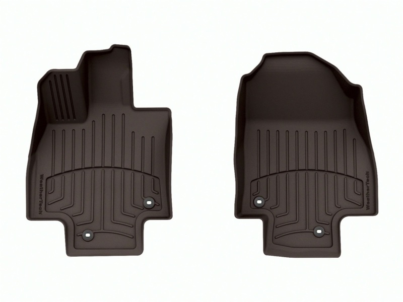 Picture of WeatherTech 2024 Toyota Grand Highlander (Incl. Hybrid) / Lexus TX 500h Front FloorLiner HP - Cocoa