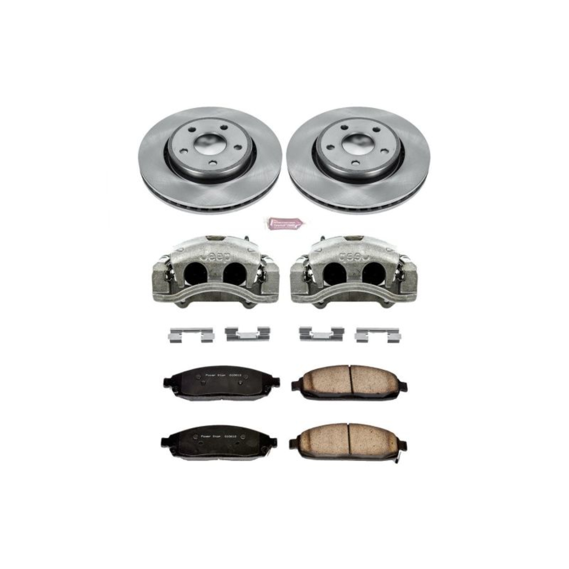 Picture of Power Stop 05-10 Jeep Grand Cherokee Front Autospecialty Kit w/Cals