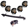 Picture of Baja Designs 23+ Ford Super Duty LP6 Bull Bar Light Kit w/ Upfitter