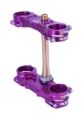 Picture of XTrig 06+ Yamaha YZ 250 ROCS Tech Triple Clamp 25 mm. Offset M12 - Purple