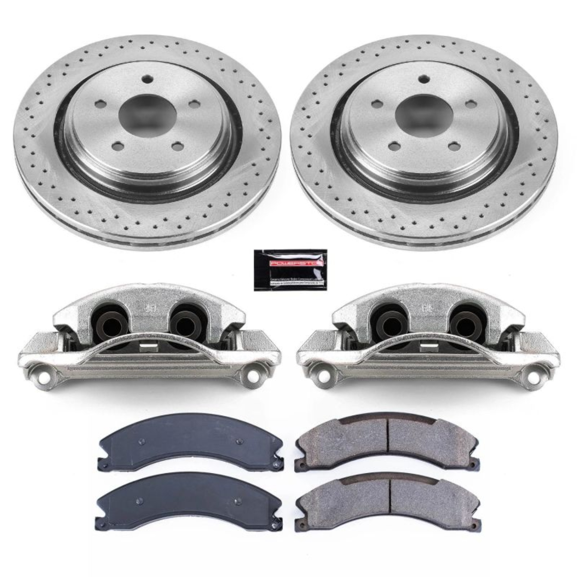 Picture of Power Stop 15-19 GMC Sierra 2500 HD Rear Autospecialty Kit w/Cals