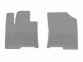 Picture of WeatherTech 21-24 Kia Sorento Hybrid (Incl 22-24 Plug-In Hybrid) Front All-Weather Floor Mats - Grey