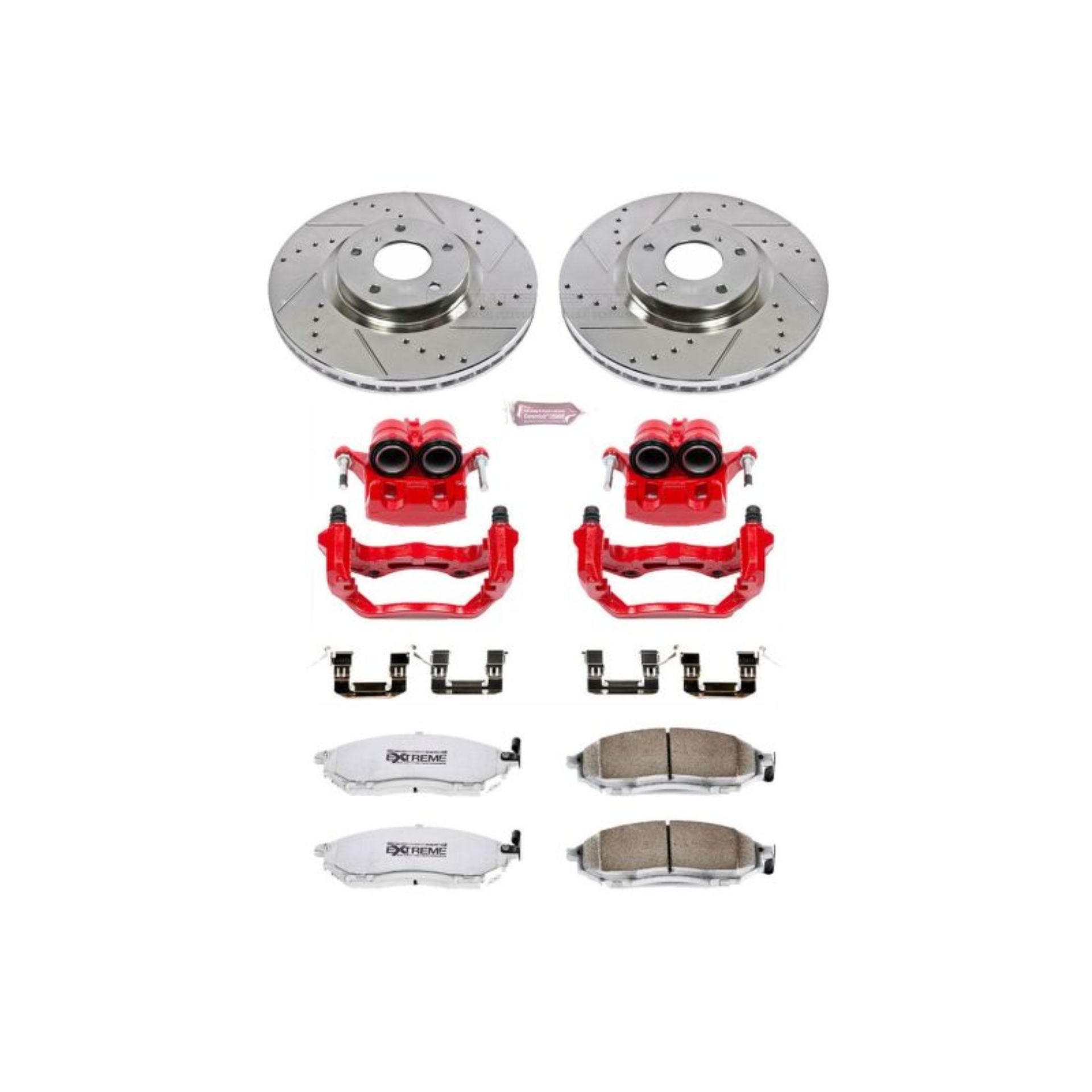 Picture of Power Stop 06-09 Nissan 350Z Front Z26 Street Kit w/Cals