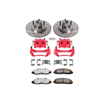 Picture of Power Stop 2003 Ford F-150 Front Z36 Truck & Tow Kit w/Cals