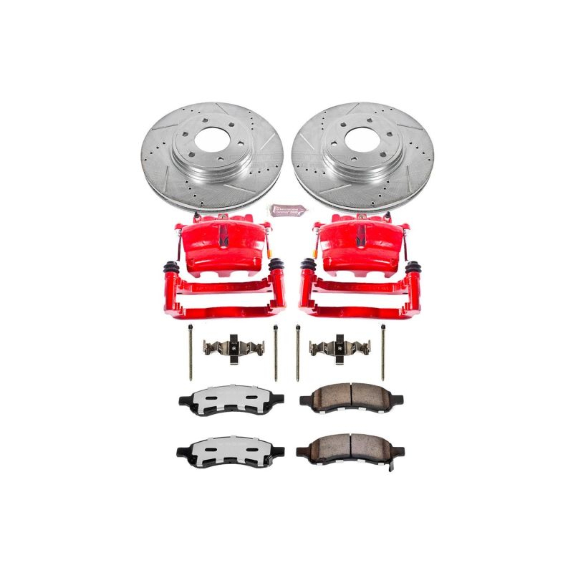 Picture of Power Stop 08-09 Saab 9-7x Front Z36 Truck & Tow Kit w/Cals