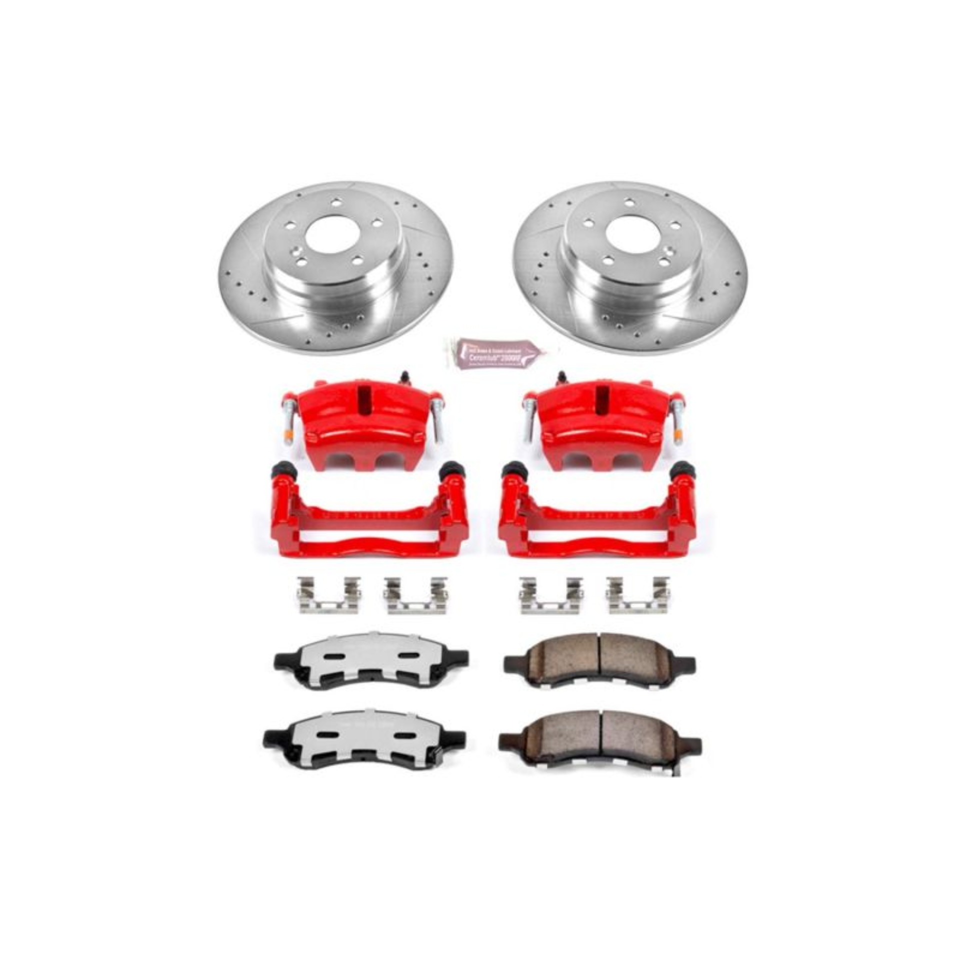Picture of Power Stop 06-08 Isuzu Ascender Front Z36 Truck & Tow Kit w/Cals