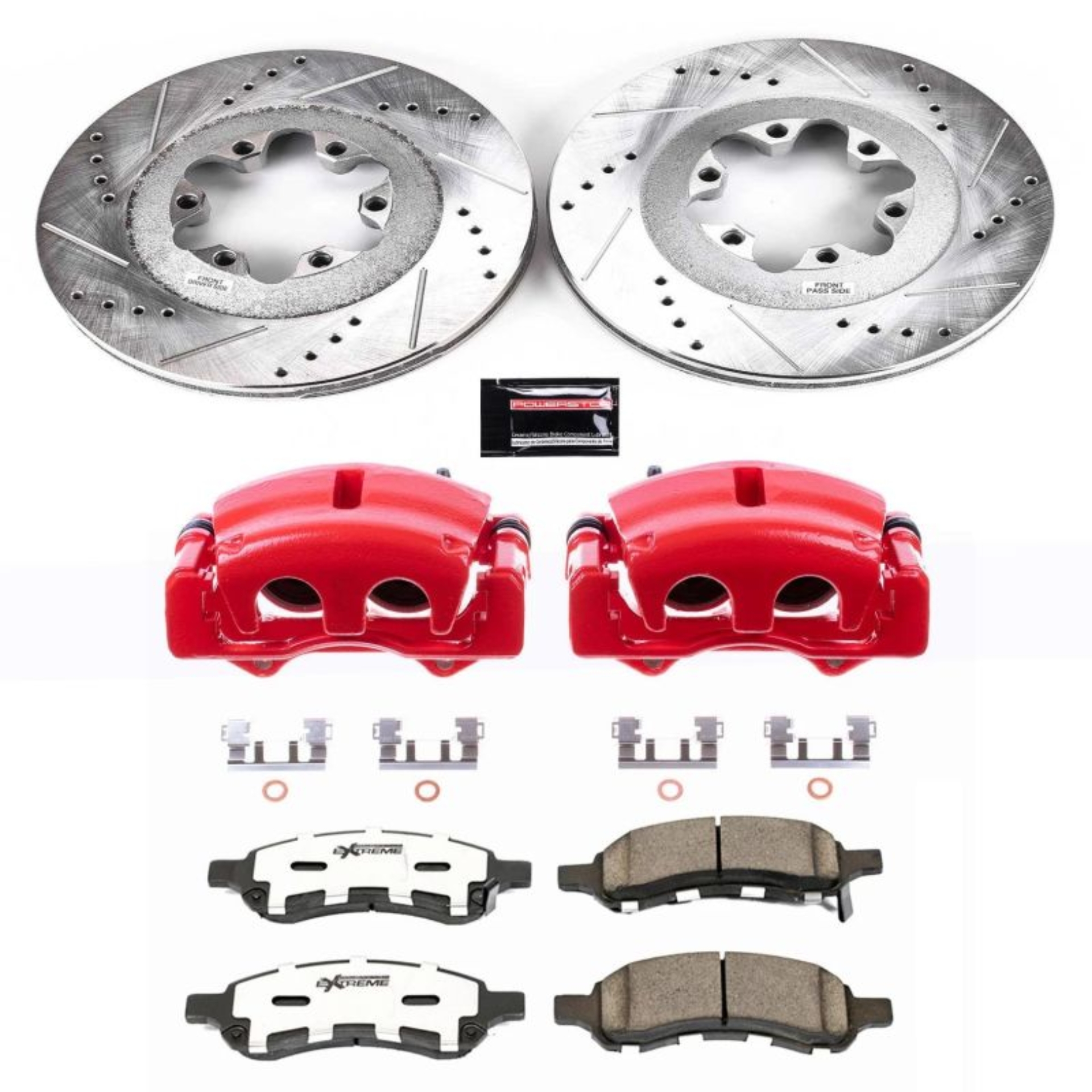 Picture of Power Stop 09-12 GMC Canyon Front Z26 Street Kit w/Cals