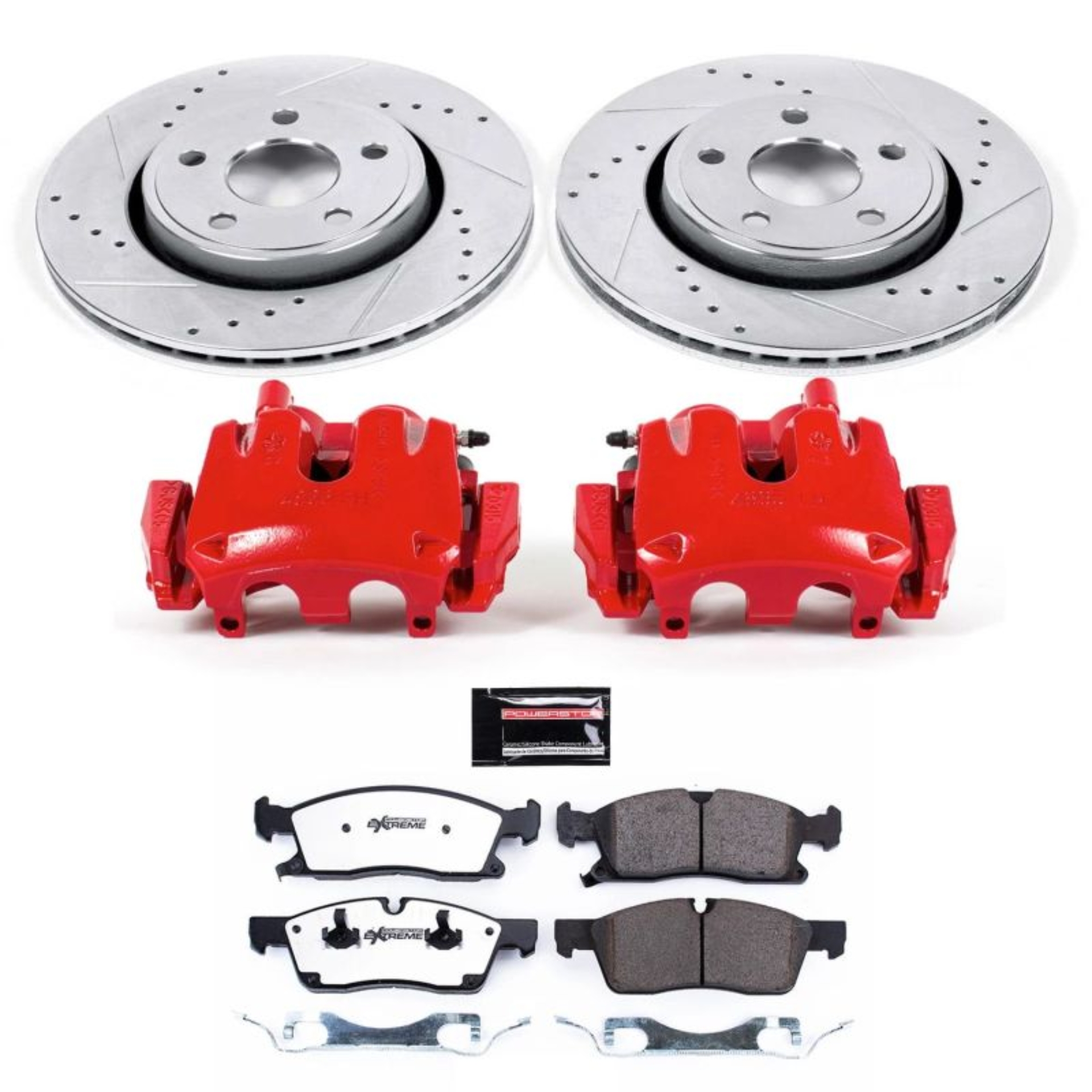 Picture of Power Stop 11-16 Jeep Gr& Cherokee Front Z36 Truck & Tow Kit w/Cals