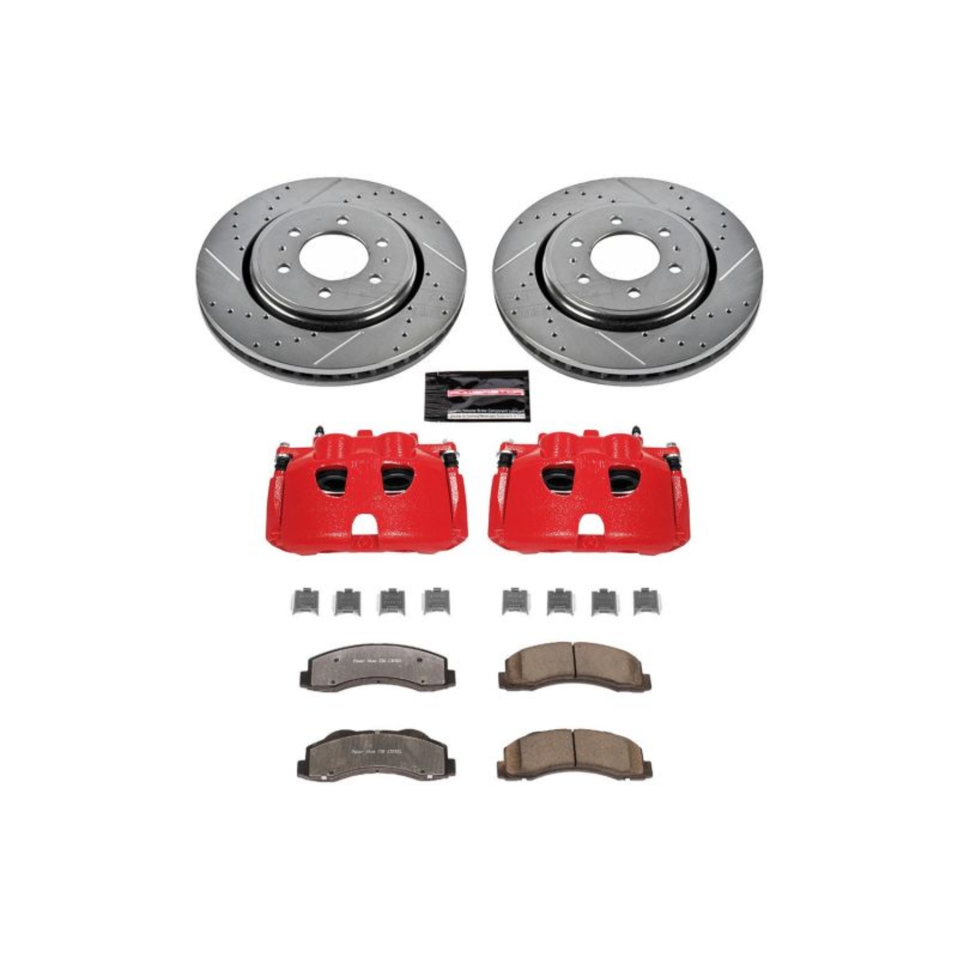 Picture of Power Stop 10-21 Lincoln Navigator Front Z36 Truck & Tow Kit w/Cals