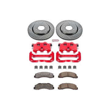 Picture of Power Stop 12-20 Ford F-150 Front Z36 Truck & Tow Kit w/Cals