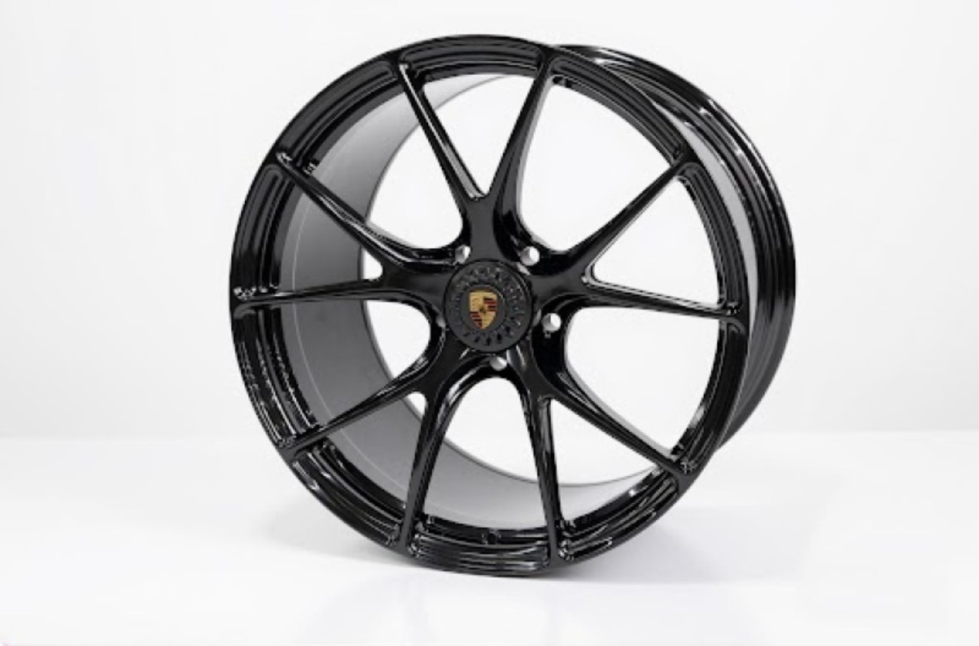 Picture of Vossen X Champion RS74 22X10.5 / ET15 / 5X130 / Gloss Black Wheel / Macan - Rear