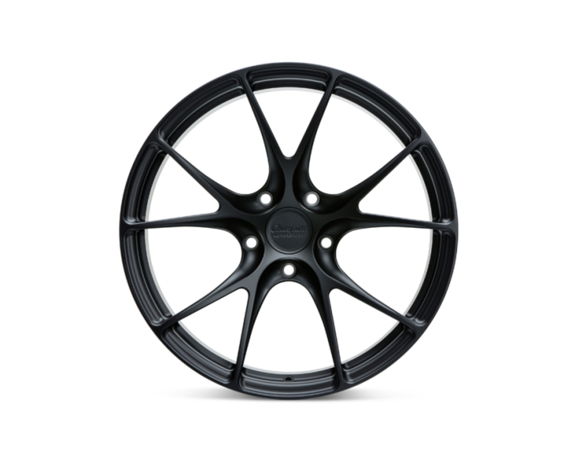 Picture of Vossen X Champion RS74 22X10.5 / ET15 / 5X130 / Satin Black Wheel / Macan - Rear
