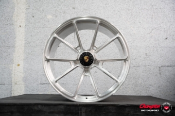 Picture of Vossen X Champion RS92 21X12 / ET61 / Brushed Gloss Clear Wheel / Centerlock / 911 Turbo 992- Rear