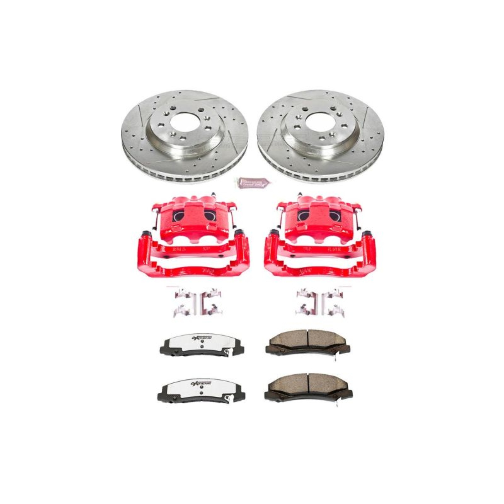 Picture of Power Stop 06-07 Chevrolet Monte Carlo Front Z26 Street Kit w/Cals