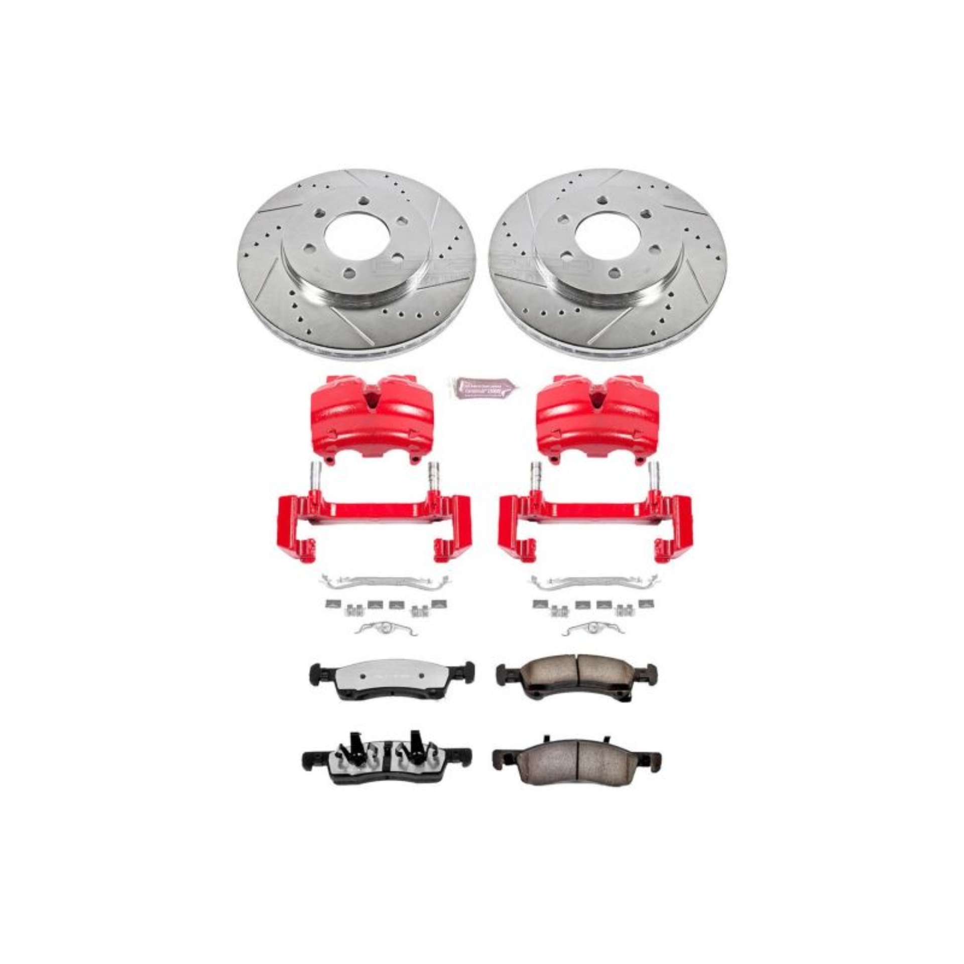 Picture of Power Stop 03-06 Lincoln Navigator Front Z36 Truck & Tow Kit w/Cals