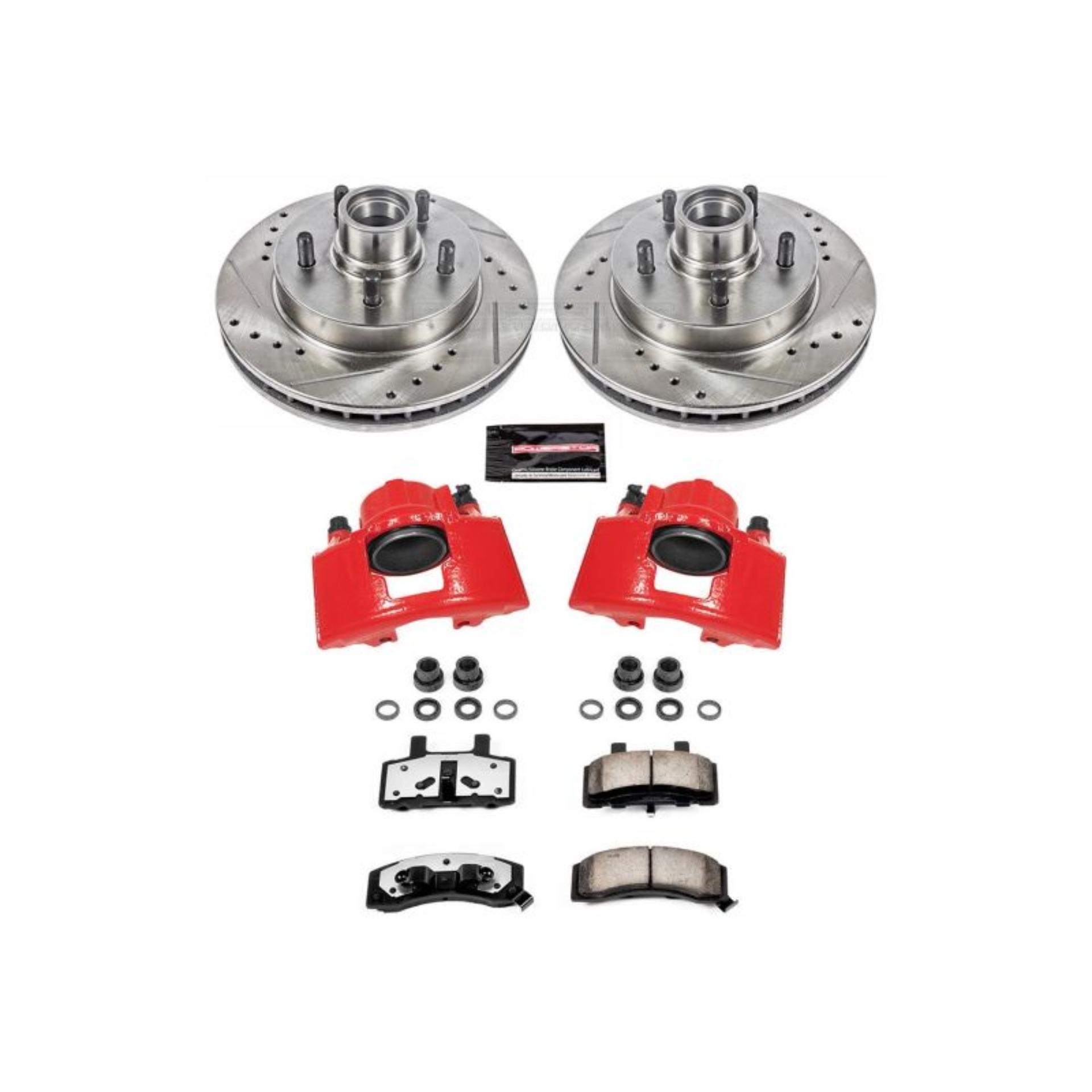 Picture of Power Stop 98-99 GMC Yukon Front Z36 Truck & Tow Kit w/Cals